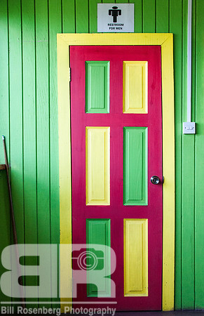 Men's Room Door