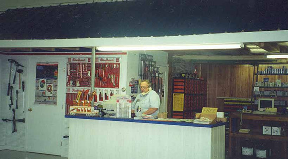 Counterman in store