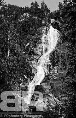 Shannon Falls B/W